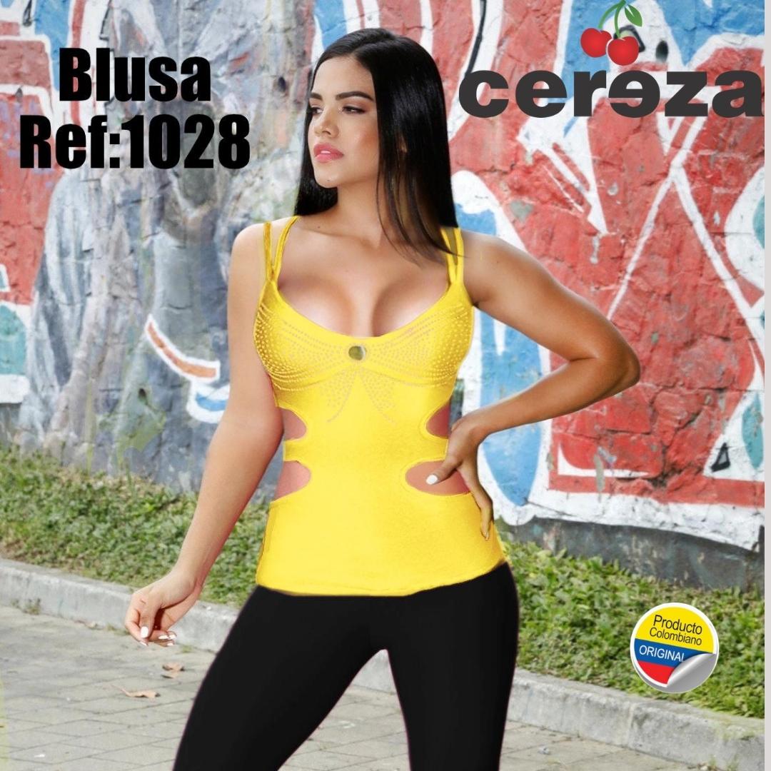 BLUSA CEREZA