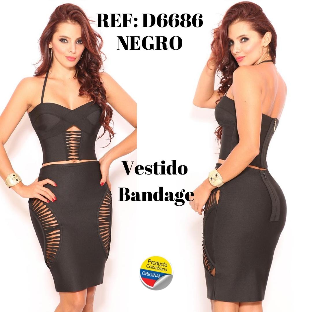 VESTIDO AMERICANO BANDAGE